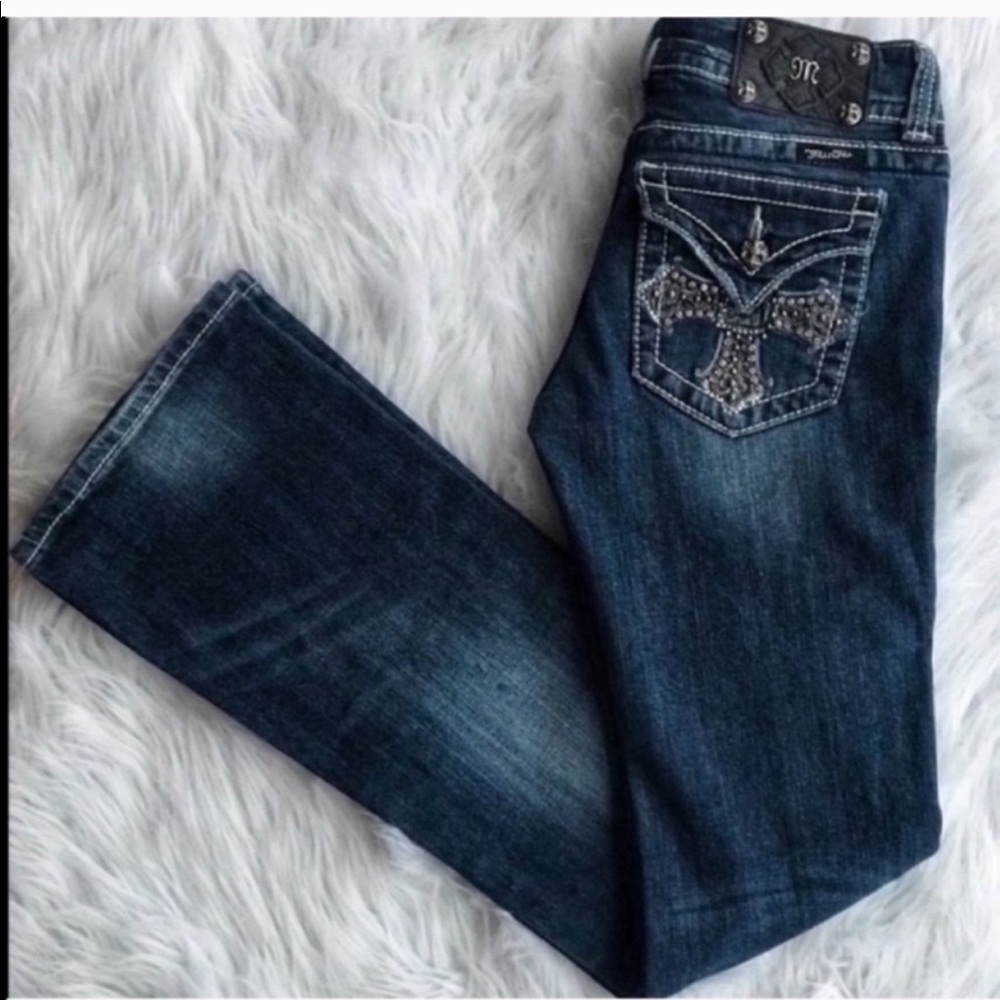 Miss Me Bootcut Jeans Size 27 - Picture 5 of 5